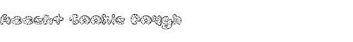Font Accent Cookie Dough